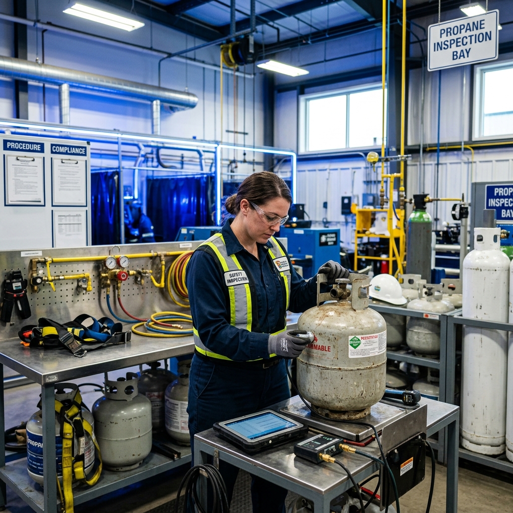 Propane Recycling Process